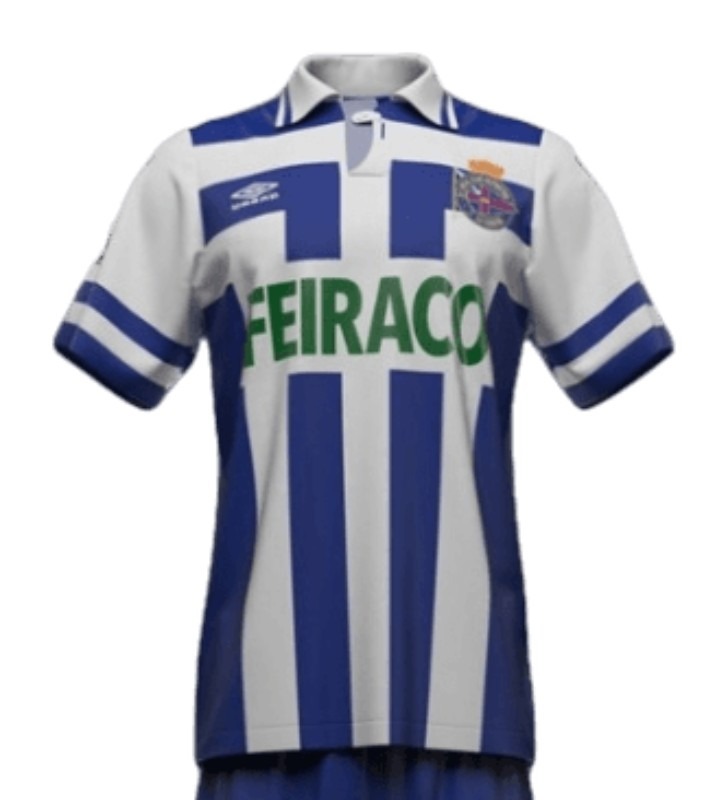 Primera equipación de Deportivo de La Coruña (Deportivo de A Coruña) 92-93