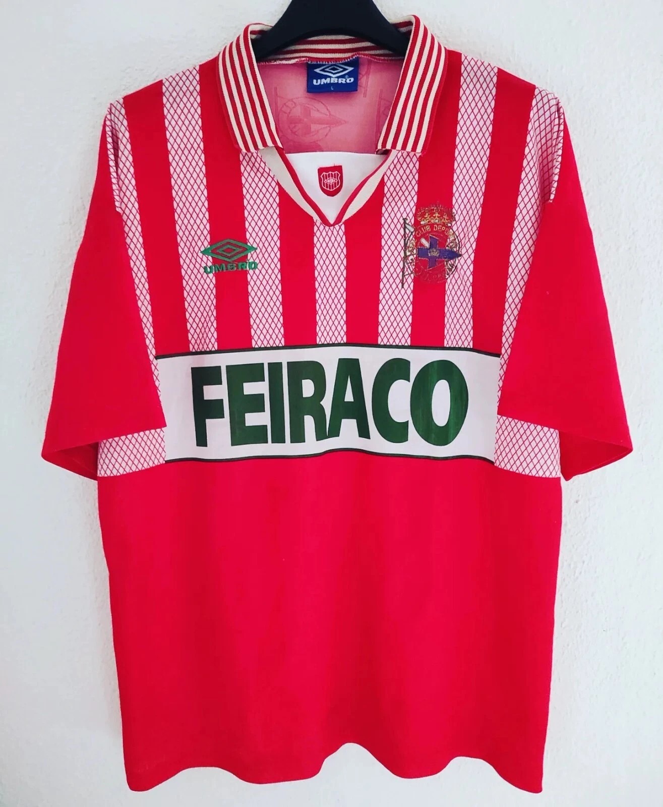 Segunda equipación de Deportivo de La Coruña (Deportivo de A Coruña) 95-96
