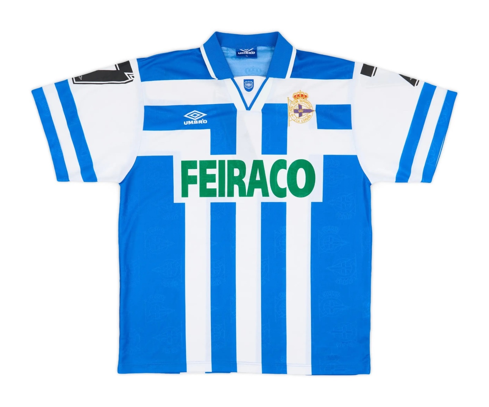 Primera equipación de Deportivo de La Coruña (Deportivo de A Coruña) 95-96 (Carry-over)