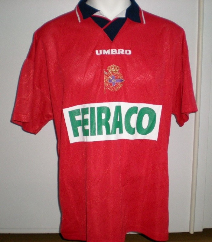 Segunda equipación de Deportivo de La Coruña (Deportivo de A Coruña) 96-97