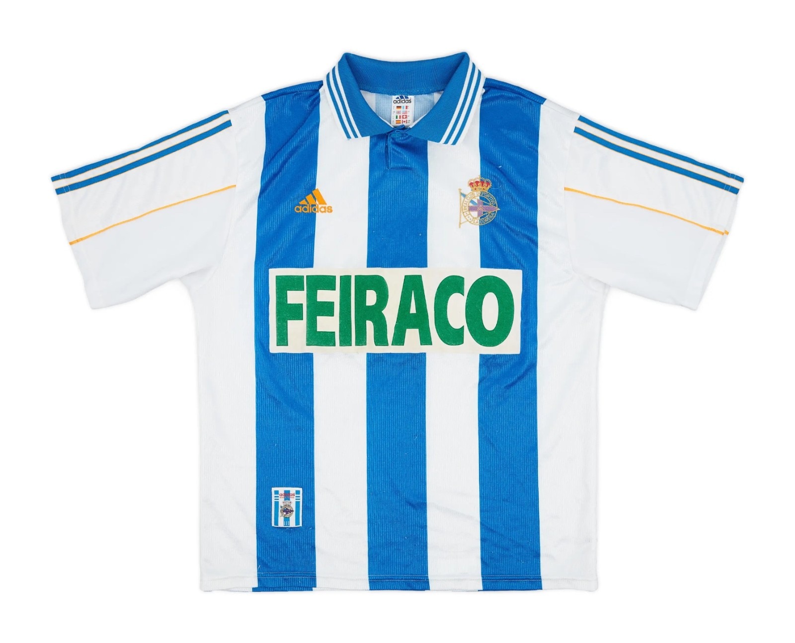 Primera equipación de Deportivo de La Coruña (Deportivo de A Coruña) 98-99