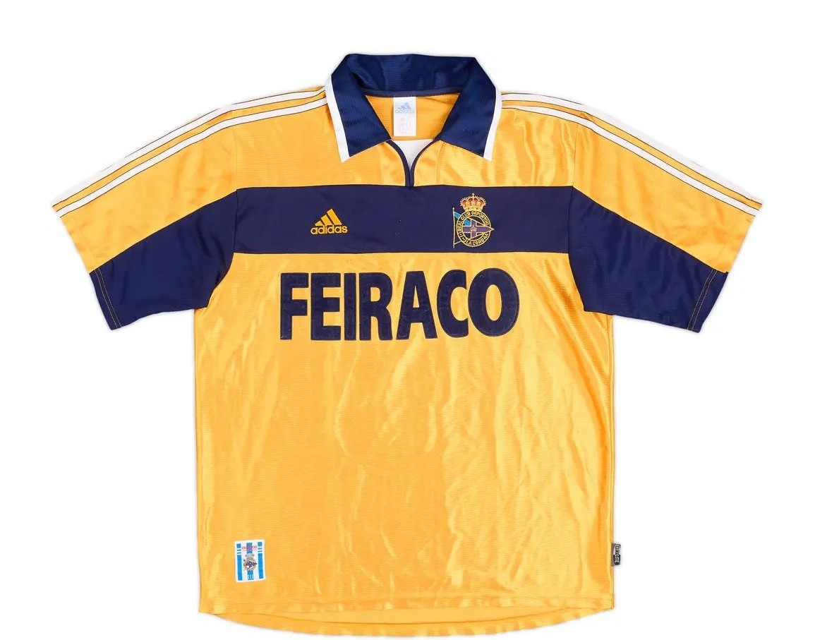 Tercera equipación de Deportivo de La Coruña (Deportivo de A Coruña) 99-00