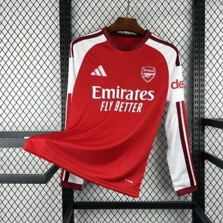 Camiseta Arsenal Manga larga 2026-2027 Saka primera equipacion versión fan