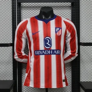 Camiseta Atletico Madrid 2026-2027 Manga Larga Julian Alvarez Primera Equipacion Version Jugador