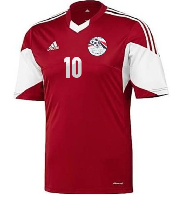 Primera equipación de Egypt 2014