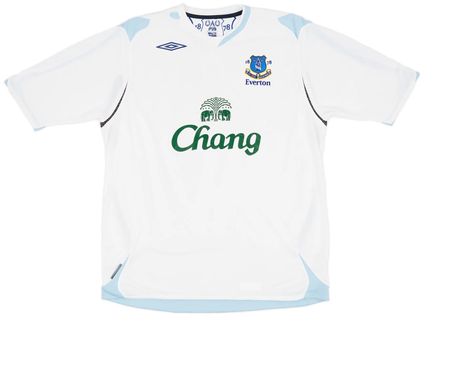 Segunda equipación de Everton FC 06-07