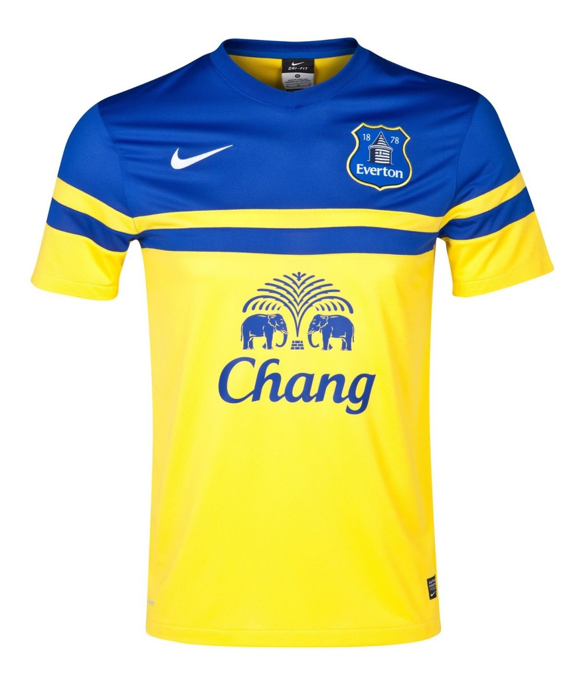 Segunda equipación de Everton FC 13-14
