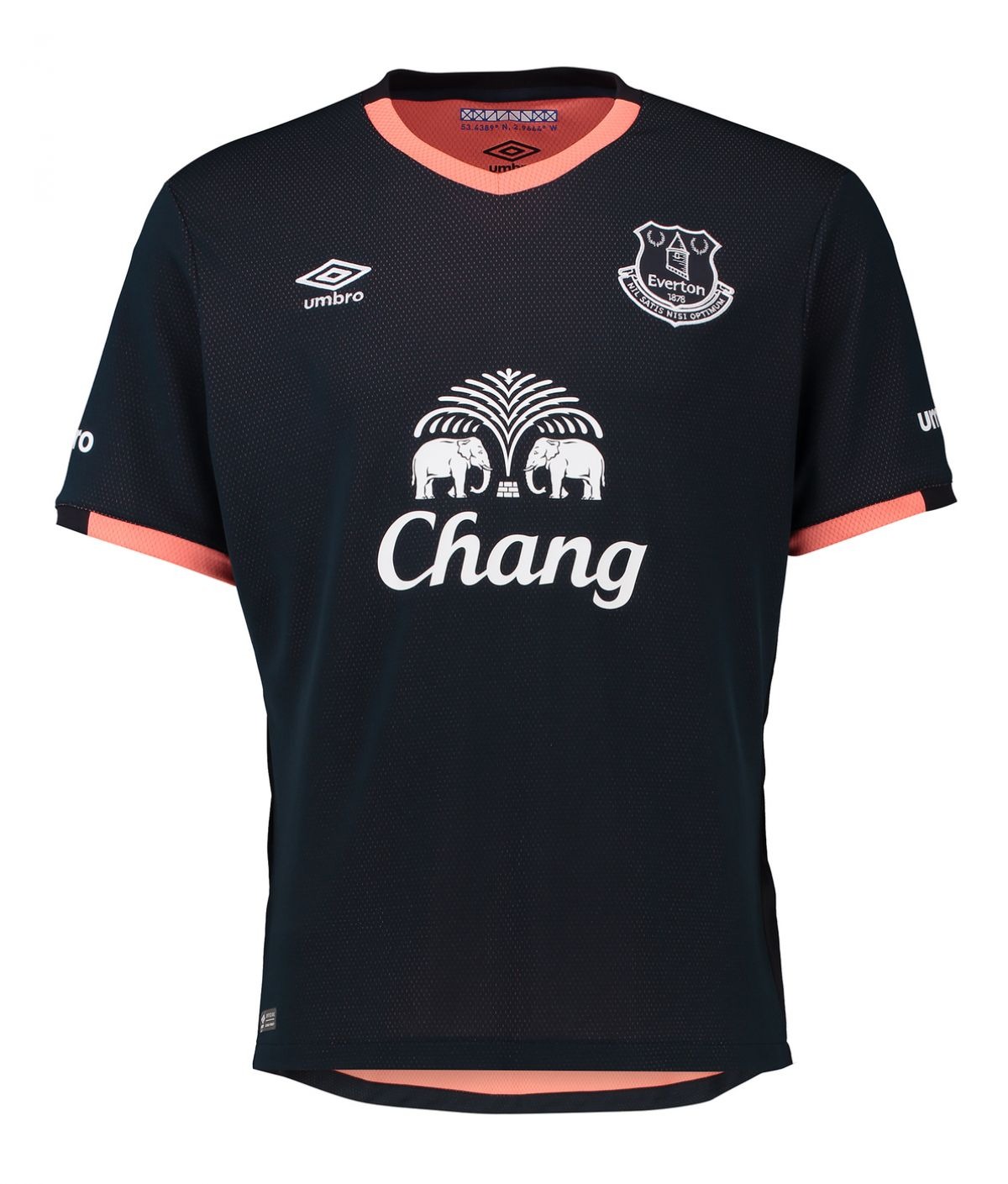 Segunda equipación de Everton FC 16-17