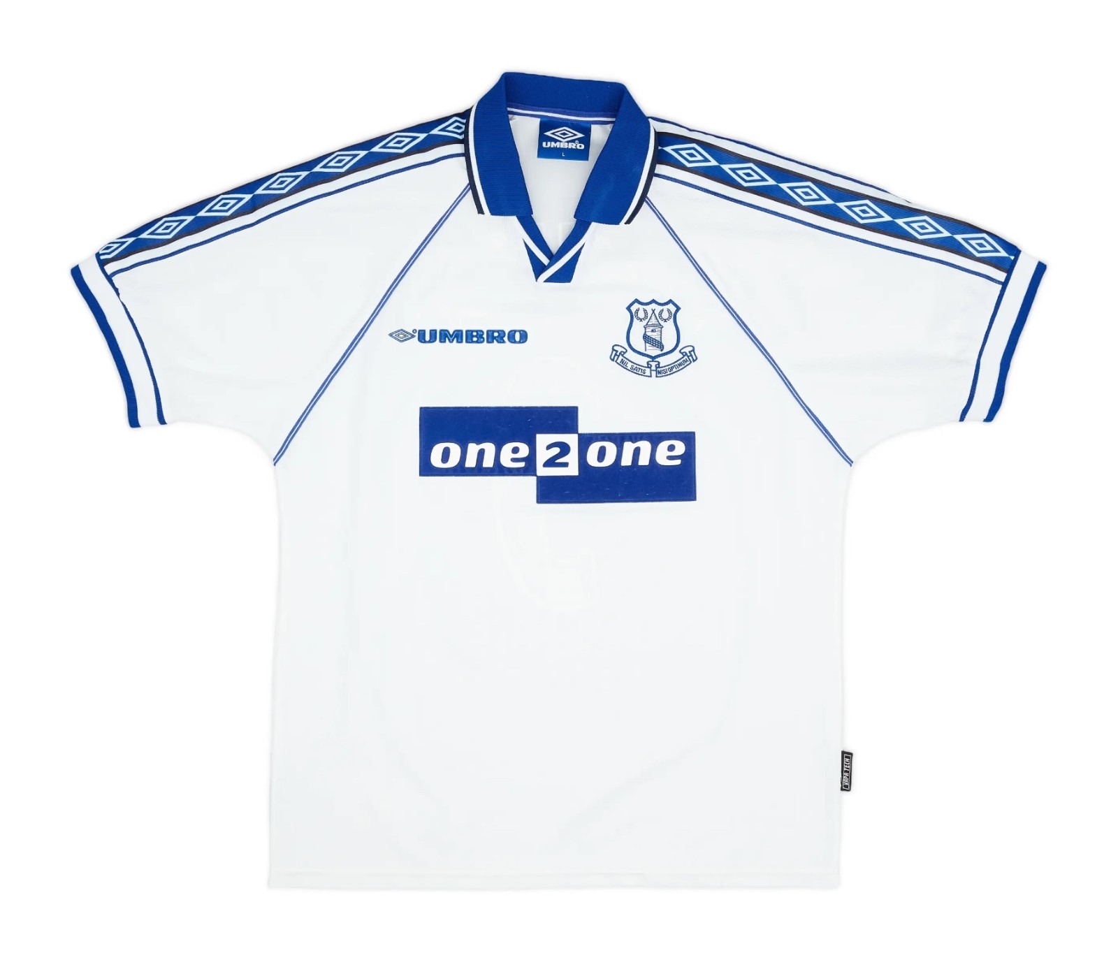 Segunda equipación de Everton FC 98-99