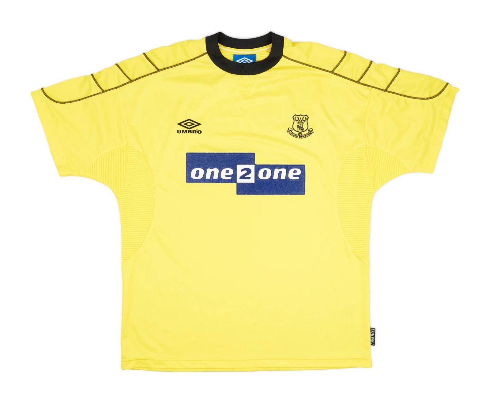 Segunda equipación de Everton FC 99-00