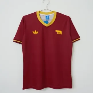 Camiseta roja AS Roma 2026-2027 Aniversario 100º edición especial versión fan