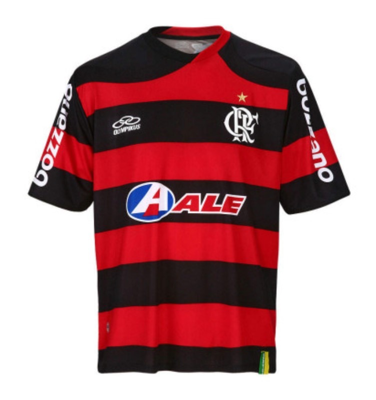 Primera equipación de Flamengo 2009