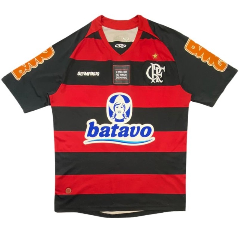 Primera equipación de Flamengo 2010
