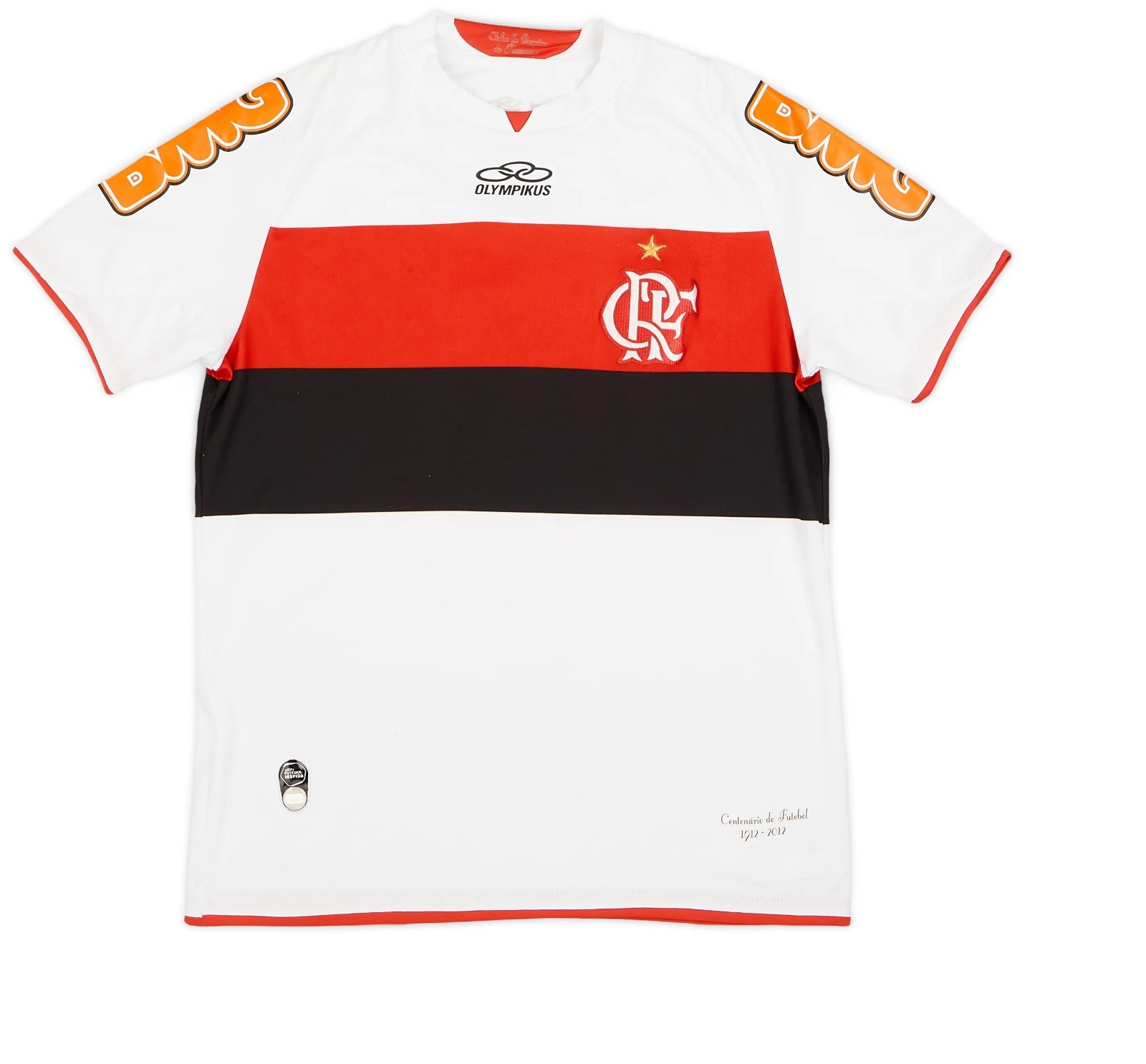 Segunda equipación de Flamengo 2012