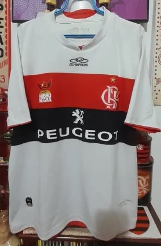 Segunda equipación de Flamengo 2012