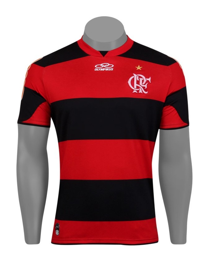 Primera equipación de Flamengo 2012