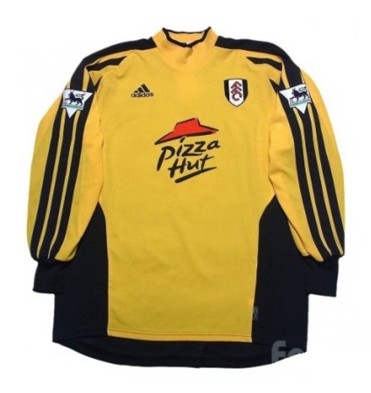 Equipación de portero de Fulham FC 01-02