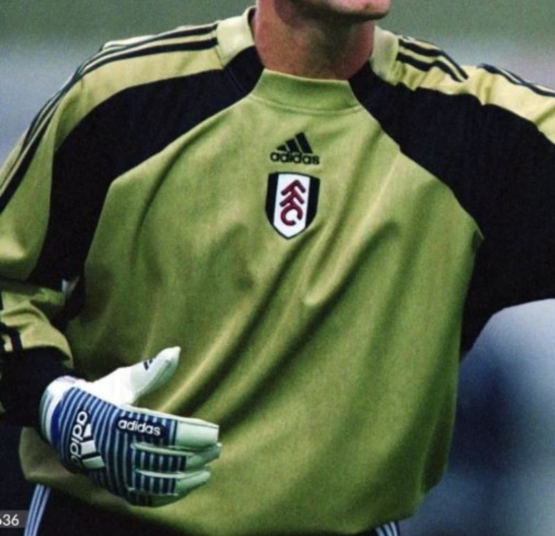 Equipación de portero de Fulham FC 01-02