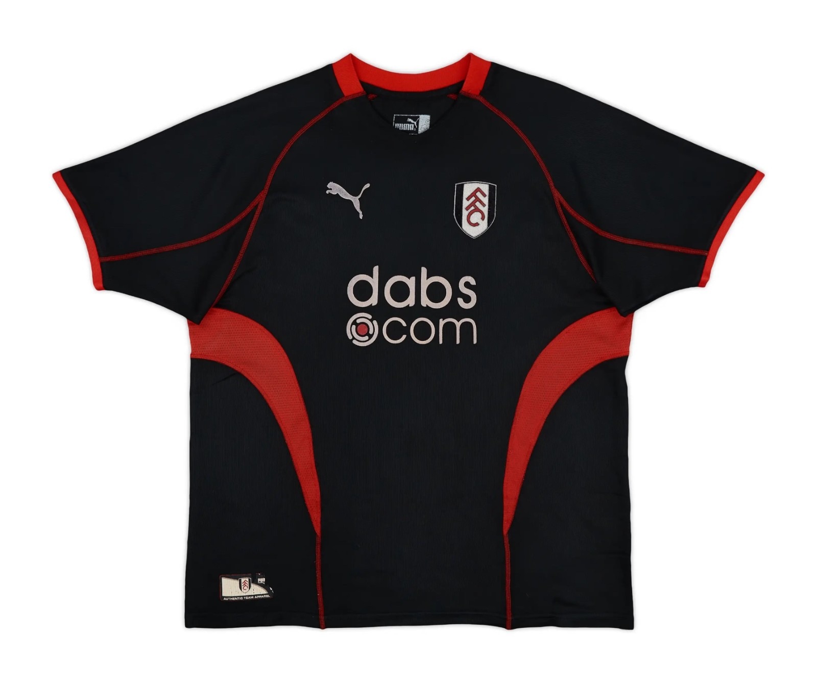 Segunda equipación de Fulham FC 03-04