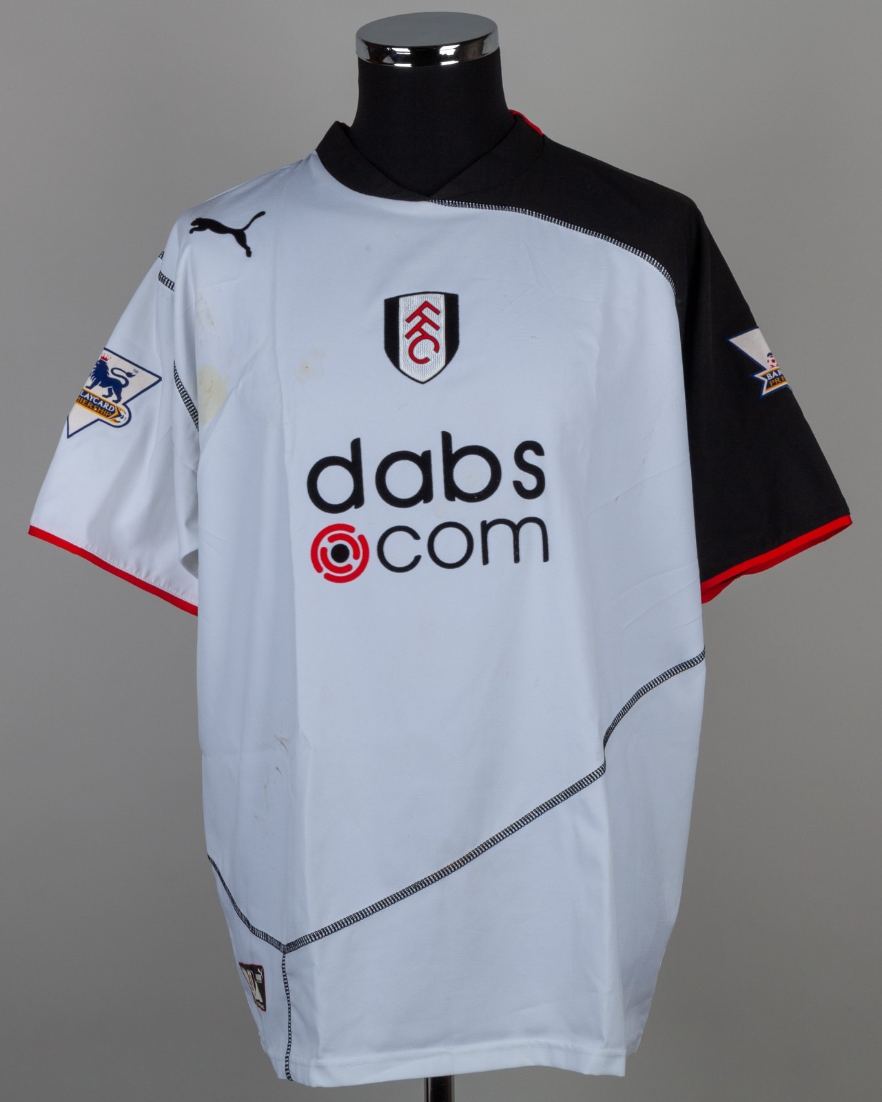 Primera equipación de Fulham FC 03-04