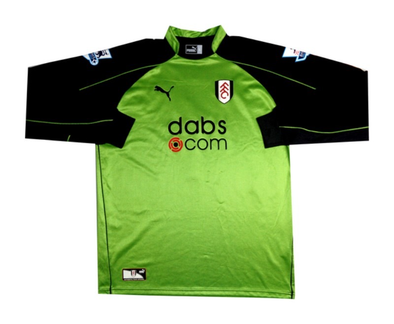 Equipación de portero de Fulham FC 04-05