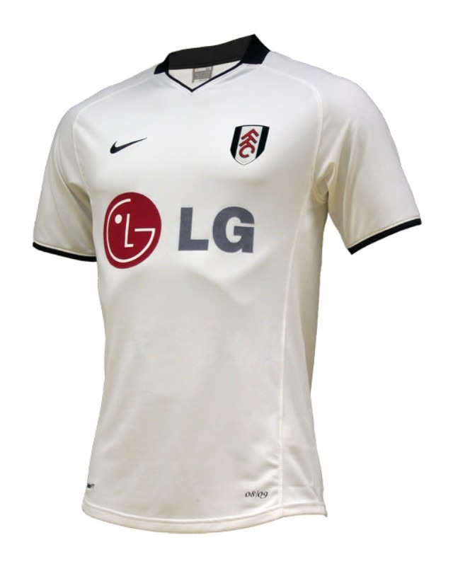 Primera equipación de Fulham FC 08-09