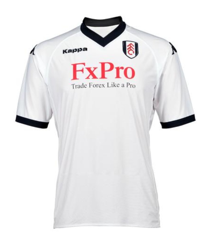 Primera equipación de Fulham FC 10-11