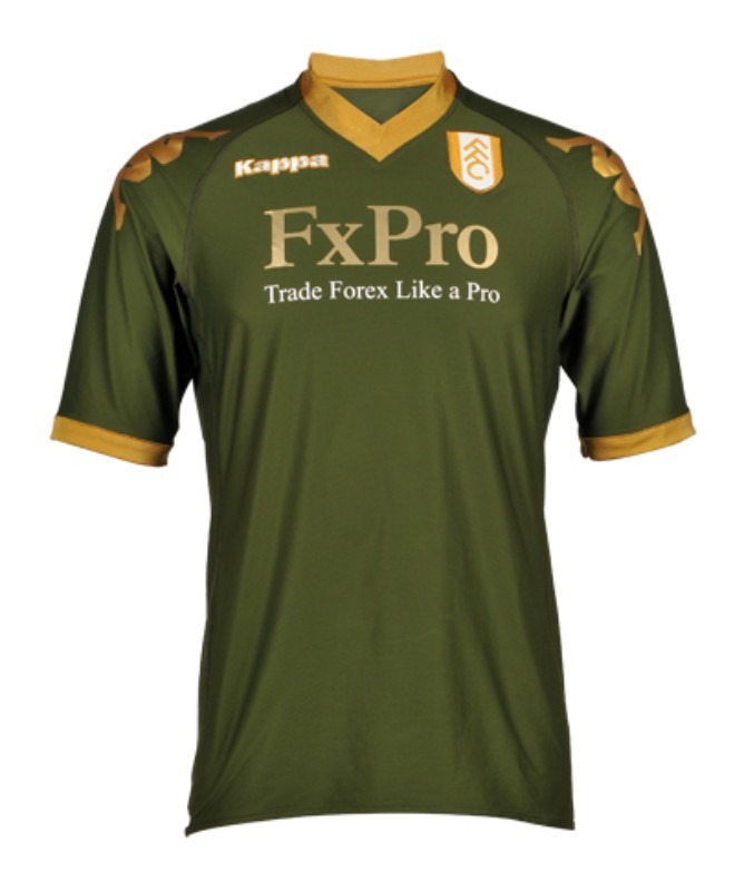Tercera equipación de Fulham FC 10-11
