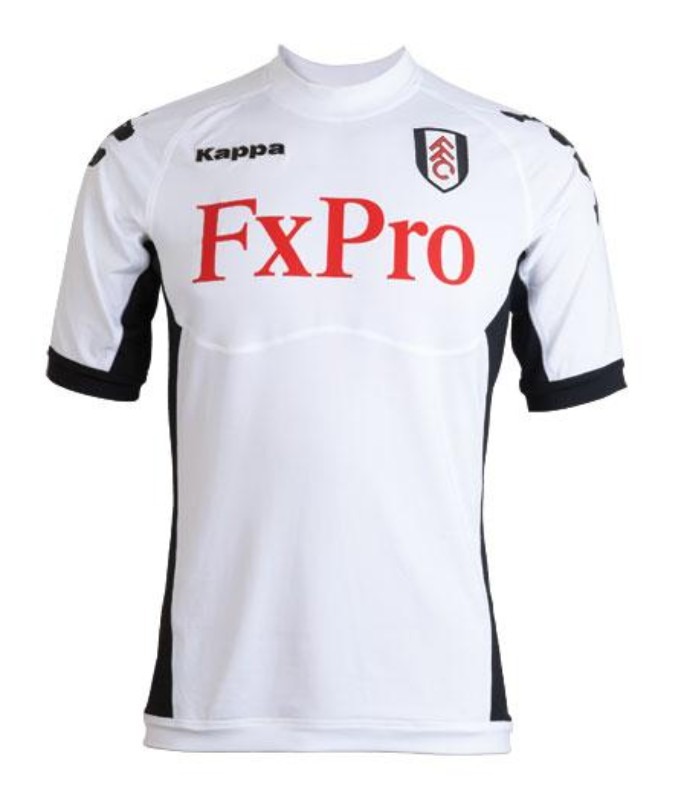 Primera equipación de Fulham FC 11-12