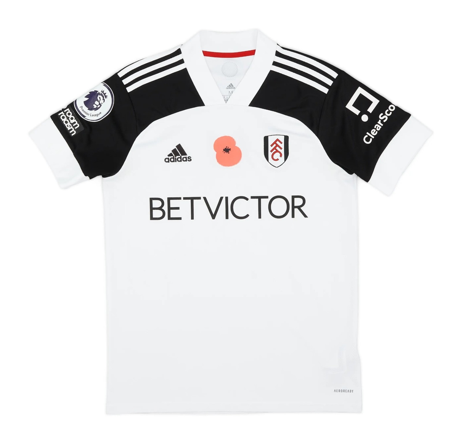 Primera equipación de Fulham FC 20-21