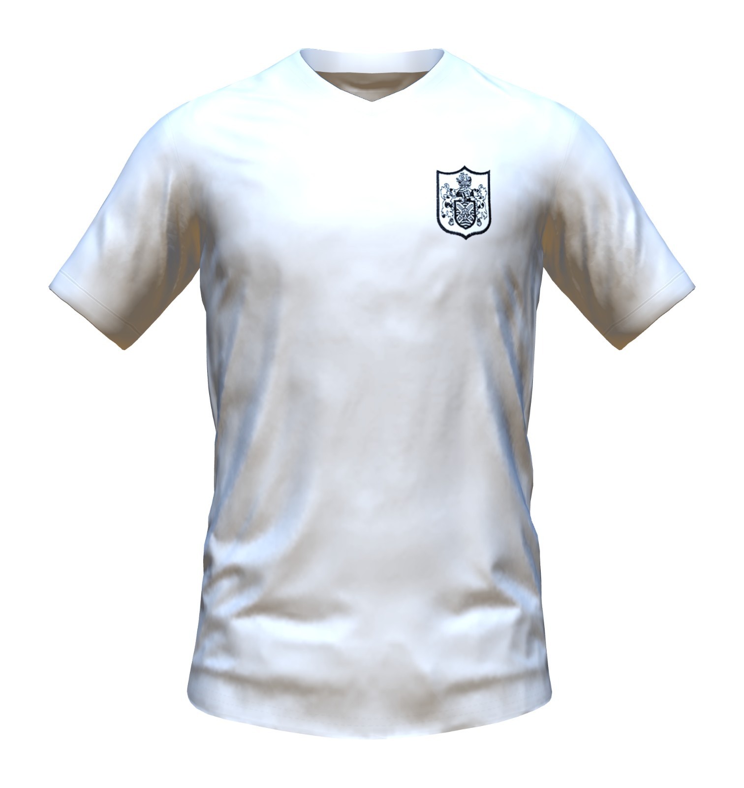 Primera equipación de Fulham FC 61-62