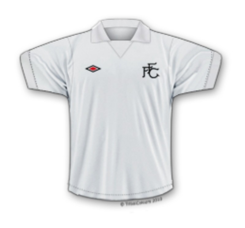 Primera equipación de Fulham FC 74-75