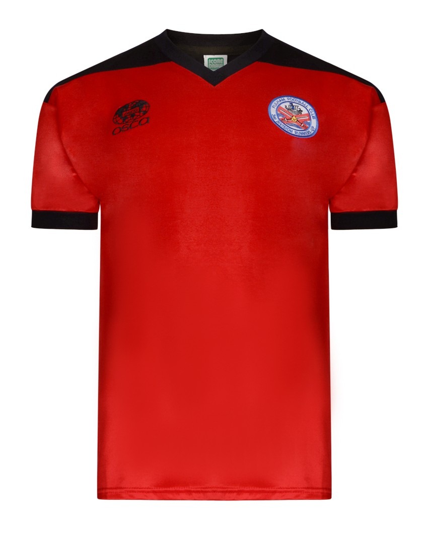Segunda equipación de Fulham FC 81-82