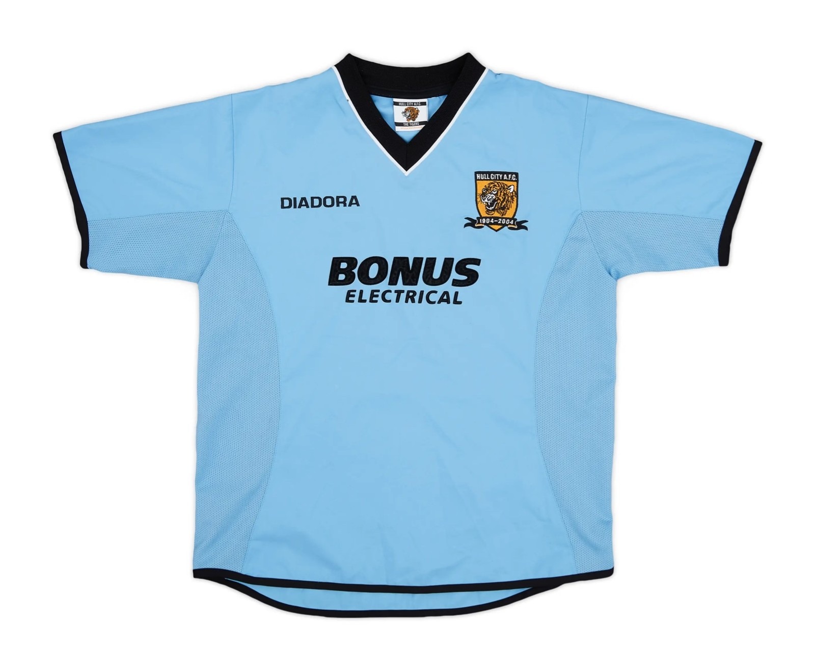 Segunda equipación de Hull City AFC 04-05