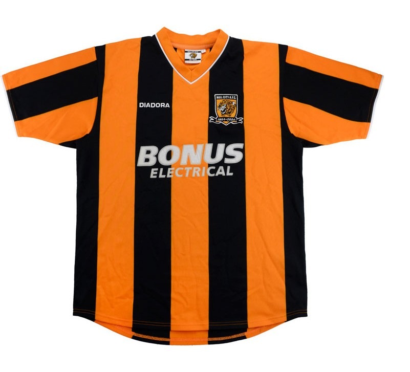 Primera equipación de Hull City AFC 04-05