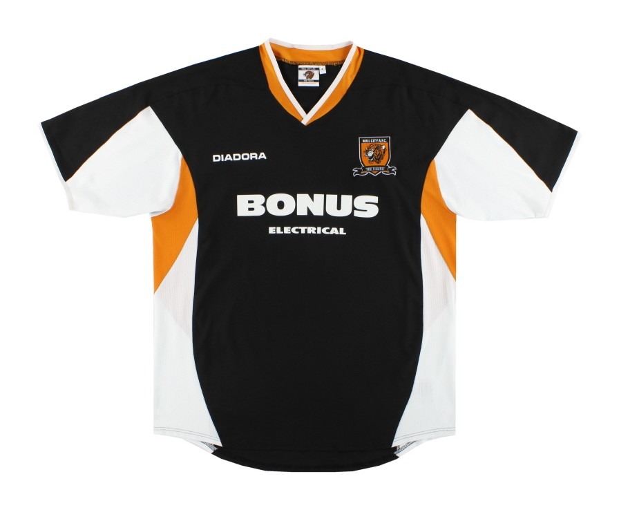 Segunda equipación de Hull City AFC 05-06