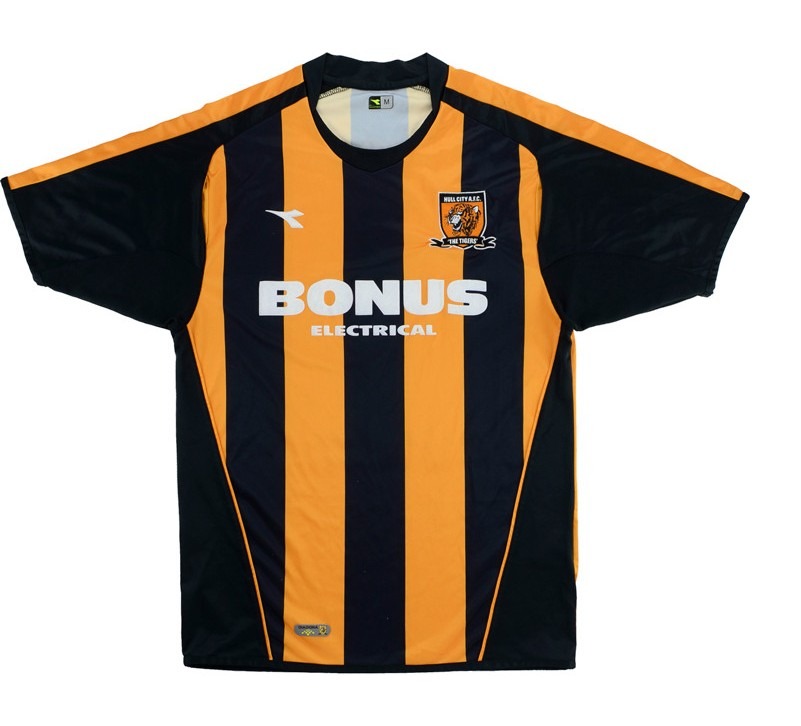 Primera equipación de Hull City AFC 06-07