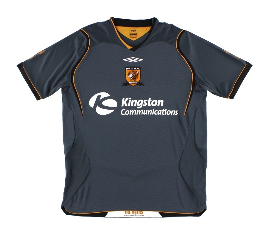 Segunda equipación de Hull City AFC 08-09