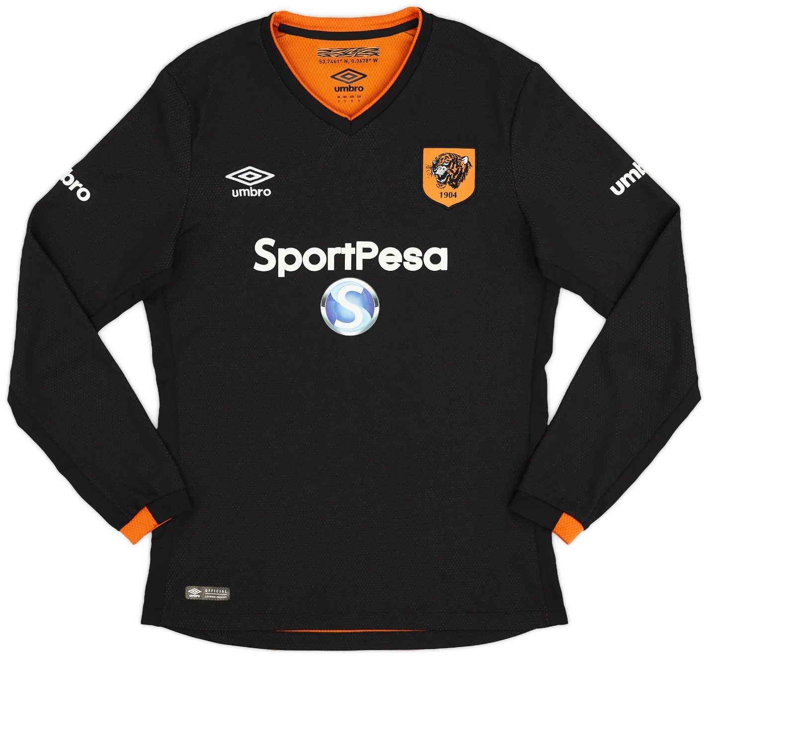 Segunda equipación de Hull City AFC 16-17