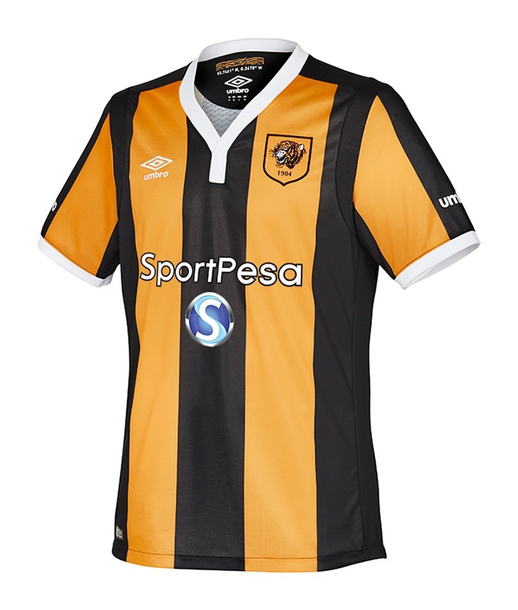 Primera equipación de Hull City AFC 16-17