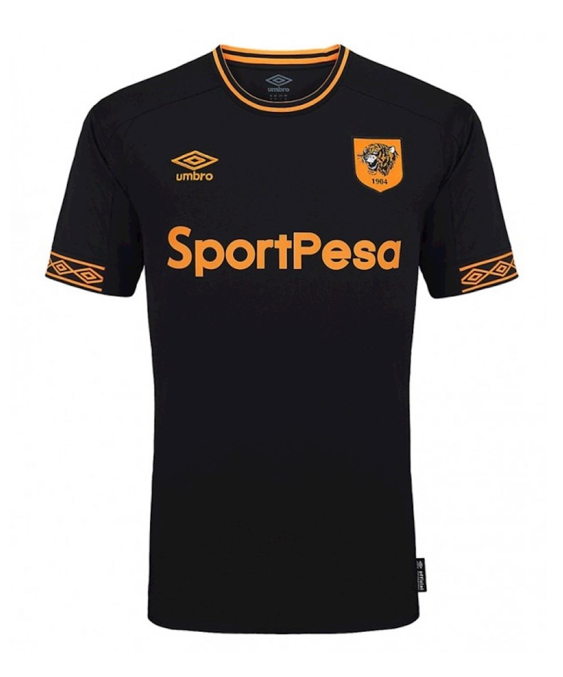 Segunda equipación de Hull City AFC 18-19