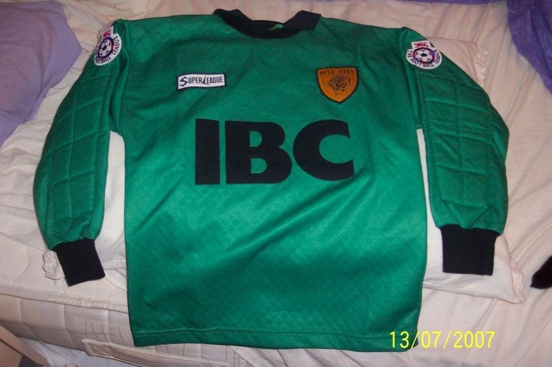 Equipación de portero de Hull City AFC 96-97 (Carry-over)