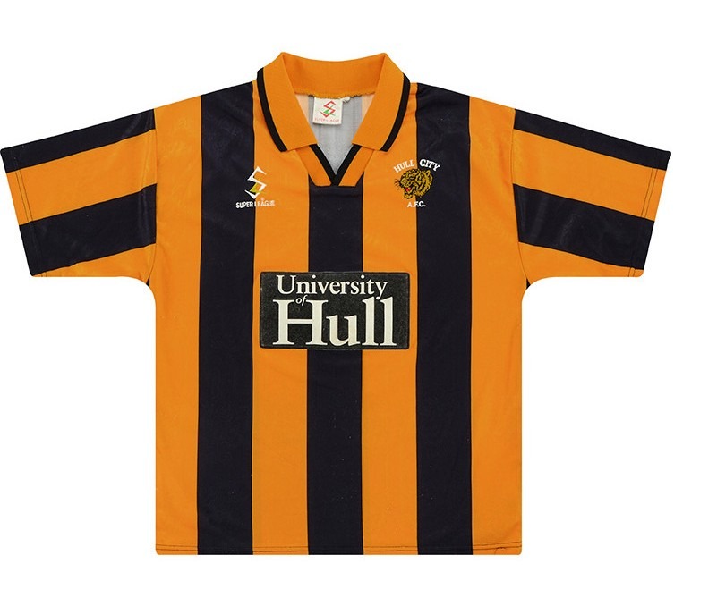 Primera equipación de Hull City AFC 97-98
