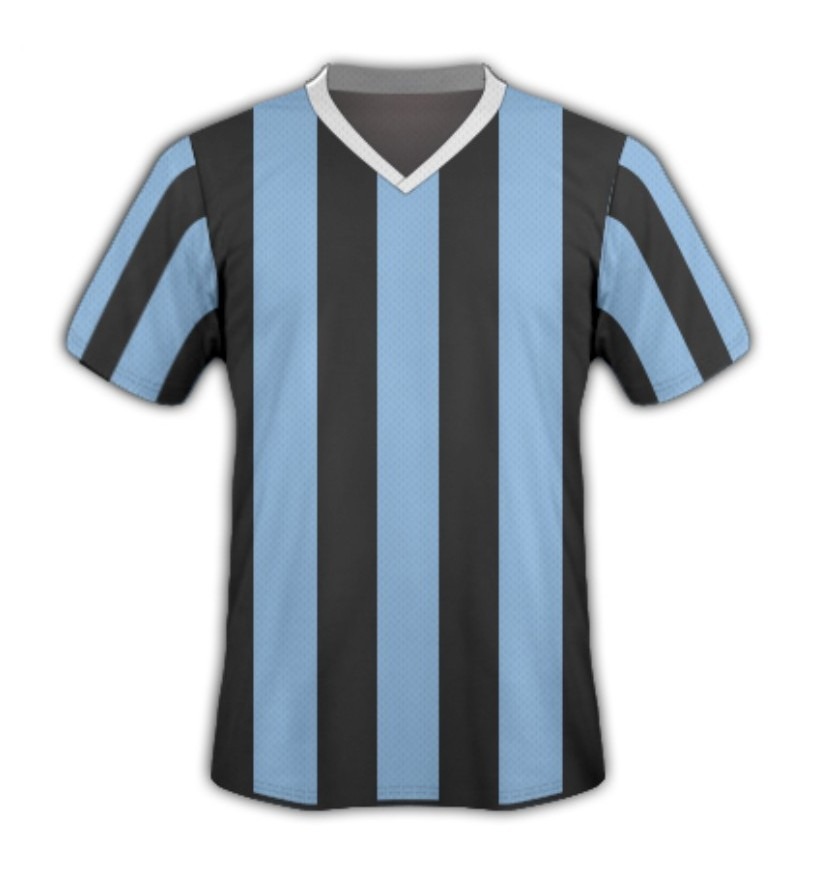 Primera equipación de Inter Milan 1923-24 (Carry-over)