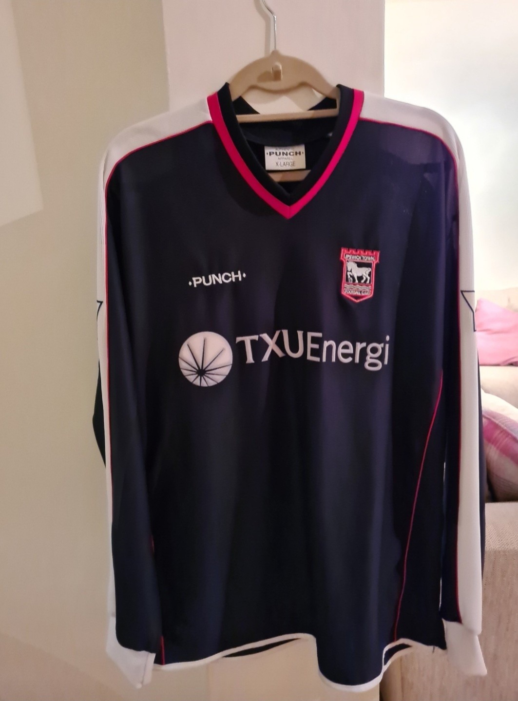 Tercera equipación de Ipswich Town 01-02
