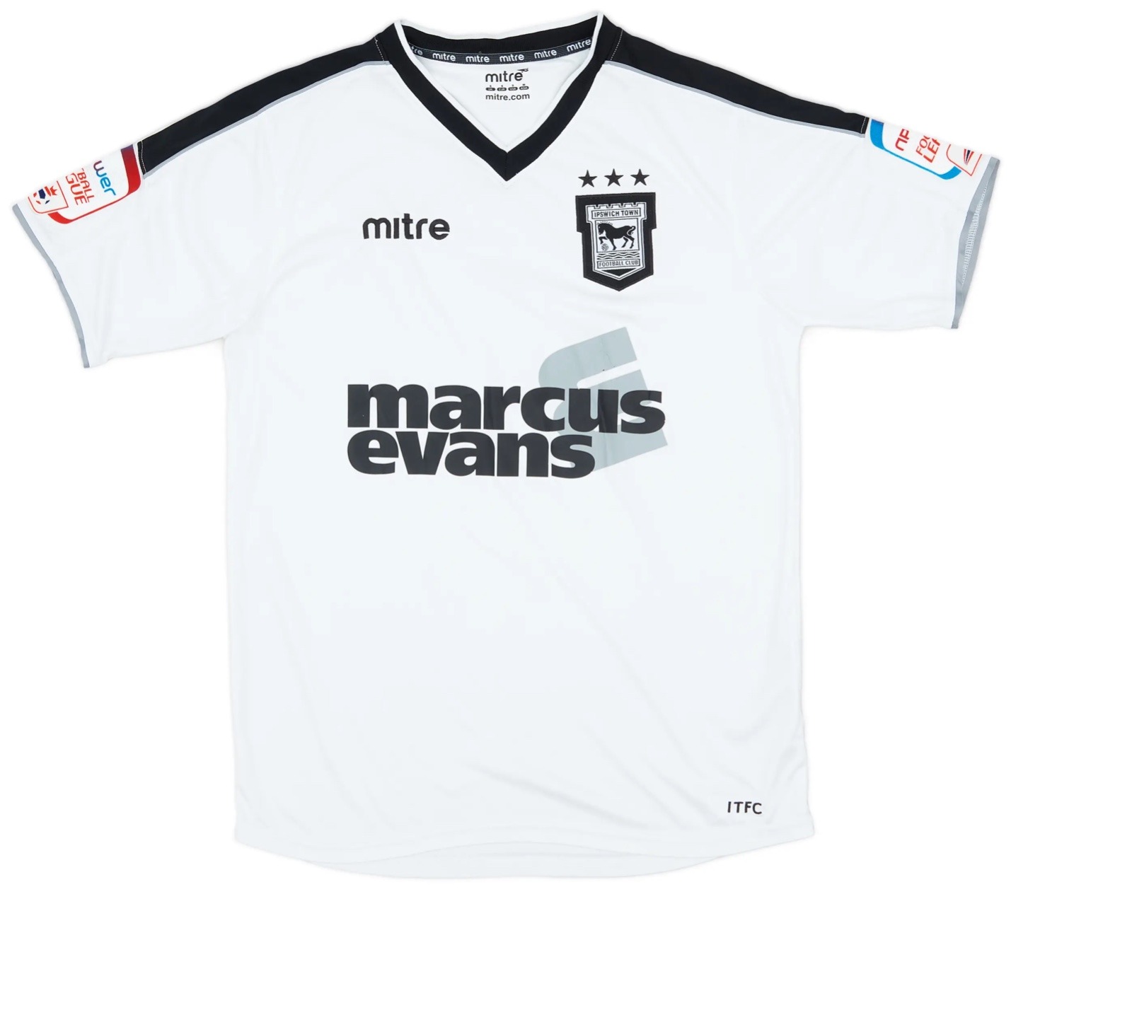 Segunda equipación de Ipswich Town 12-13