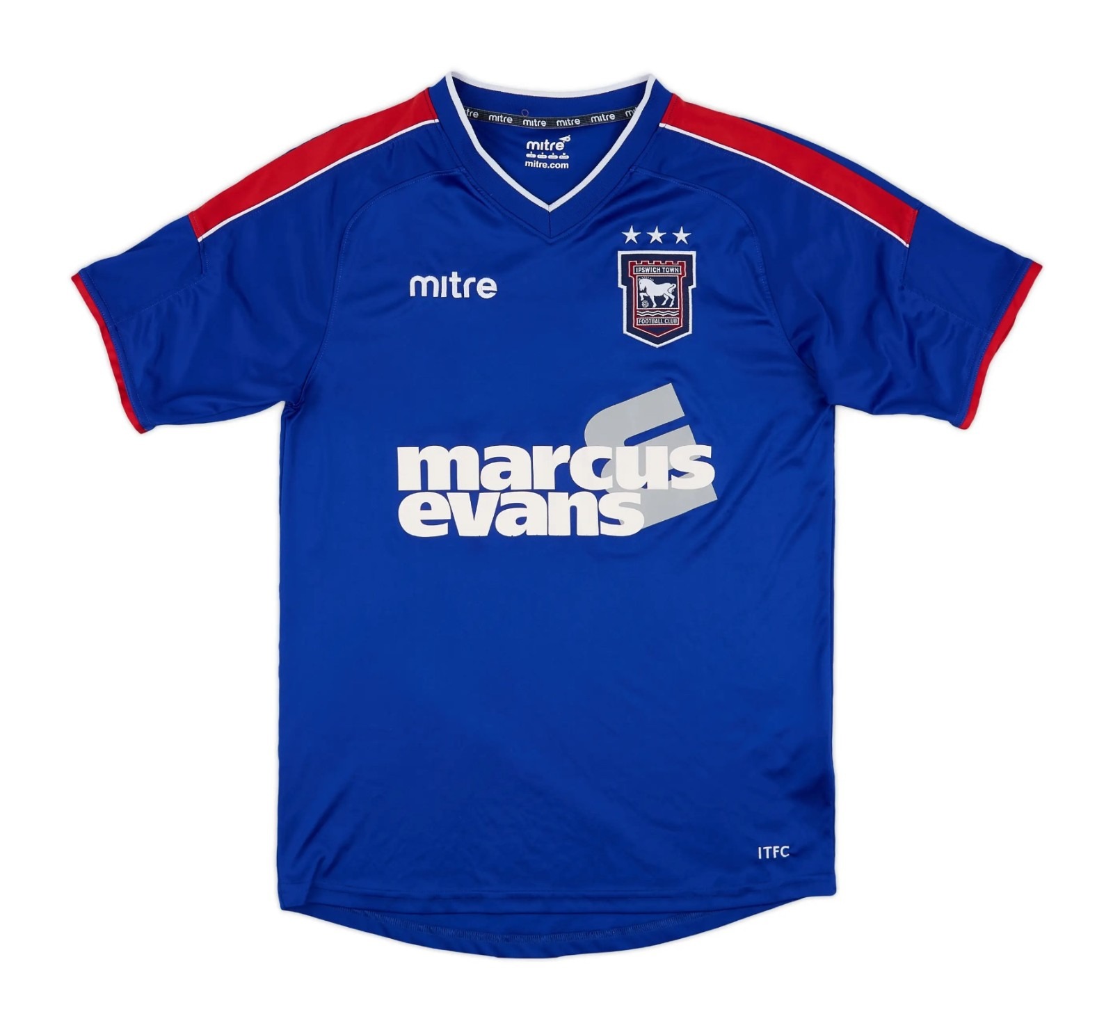 Primera equipación de Ipswich Town 12-13