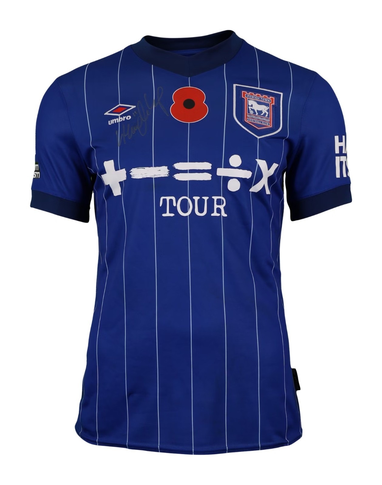 Primera equipación de Ipswich Town 24-25