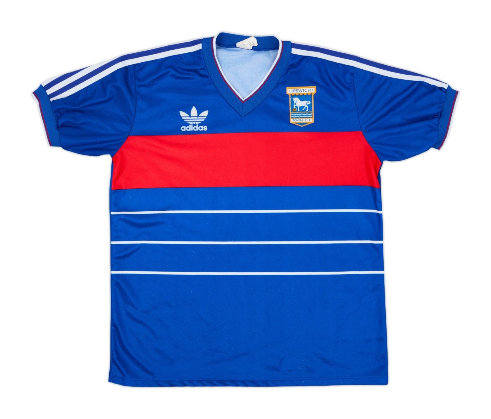 Primera equipación de Ipswich Town 84-85