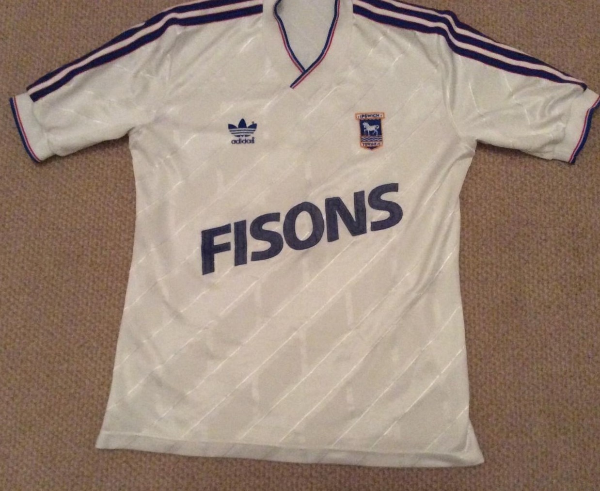 Tercera equipación de Ipswich Town 86-87